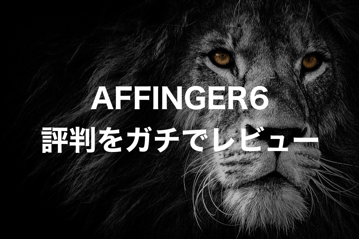 AFFINGER6はおすすめ？使用歴3年の僕が評判をガチでレビュー